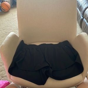 Tracker V Lululemon shorts